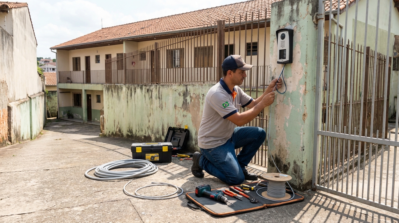 Instalação de Porteiro Eletrônico em Suzano‑SP