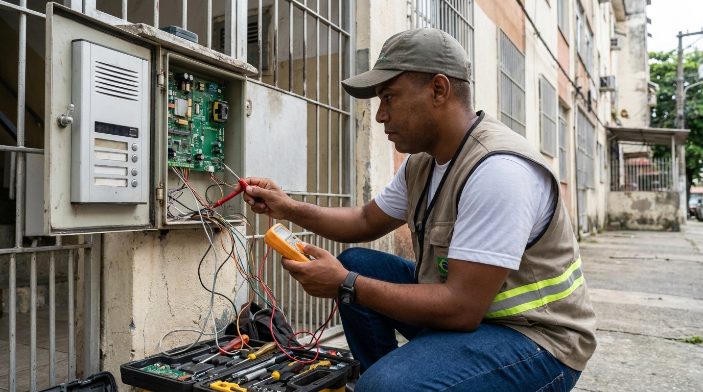 Reparo de Placa e Campainha em Suzano‑SP