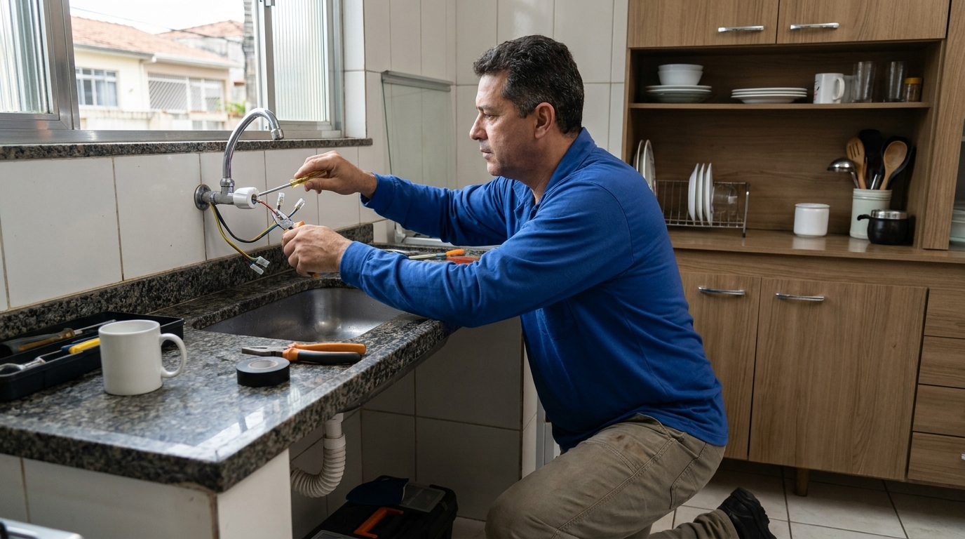 Reparo em Torneira Elétrica em Suzano‑SP