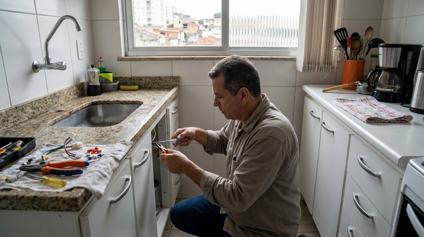 Troca de Torneira Elétrica em Suzano‑SP